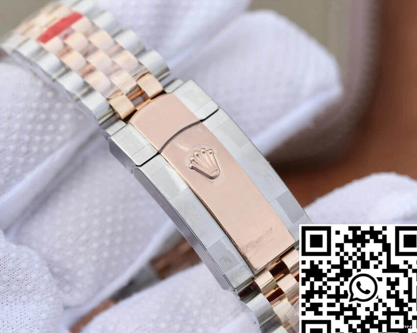 Datejust 36MM Dial Rolex Silver Rose Gold GM 116231-0087 Factory 0208